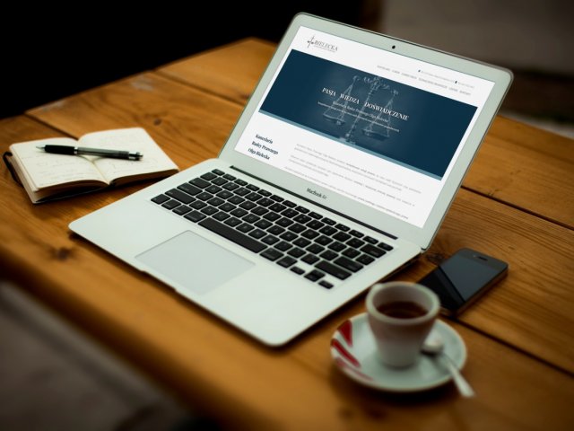 Strona internetowa dla Kancelarii Radcy Prawnego Olgi Bieleckiej