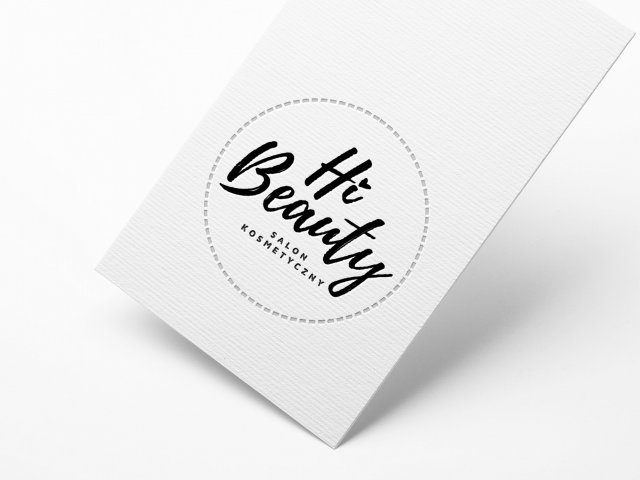 Propozycje projektowe logo dla Hi Beauty