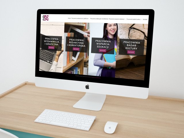 Strona internetowa dla Studio B
