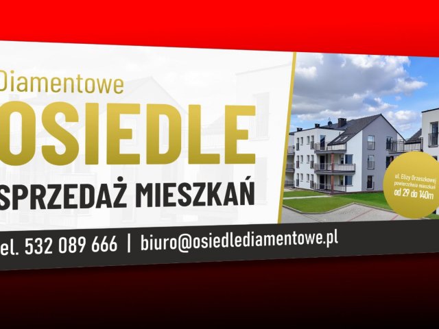 Baner dla Osiedla Diamentowego