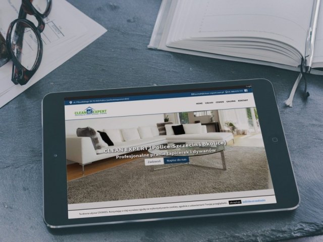 Strona internetowa dla Clean Expert Police