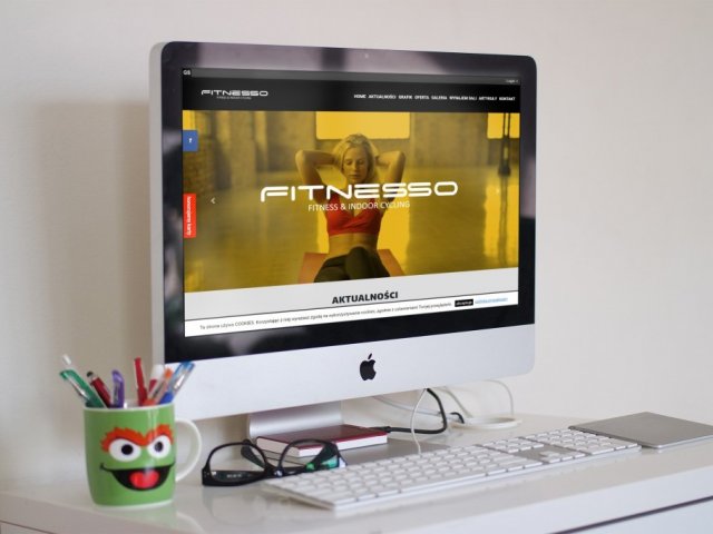 Strona internetowa dla klubu fitness z Polic