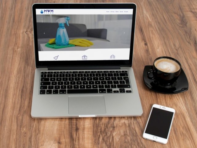 Wykonanie strony internetowej dla MWM-CLEAN Warszawa