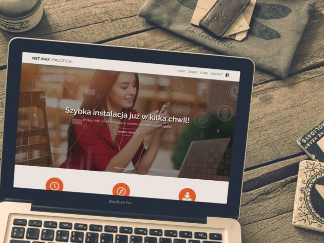 Wykonanie strony internetowej dla firmy Net-Max Malczyce