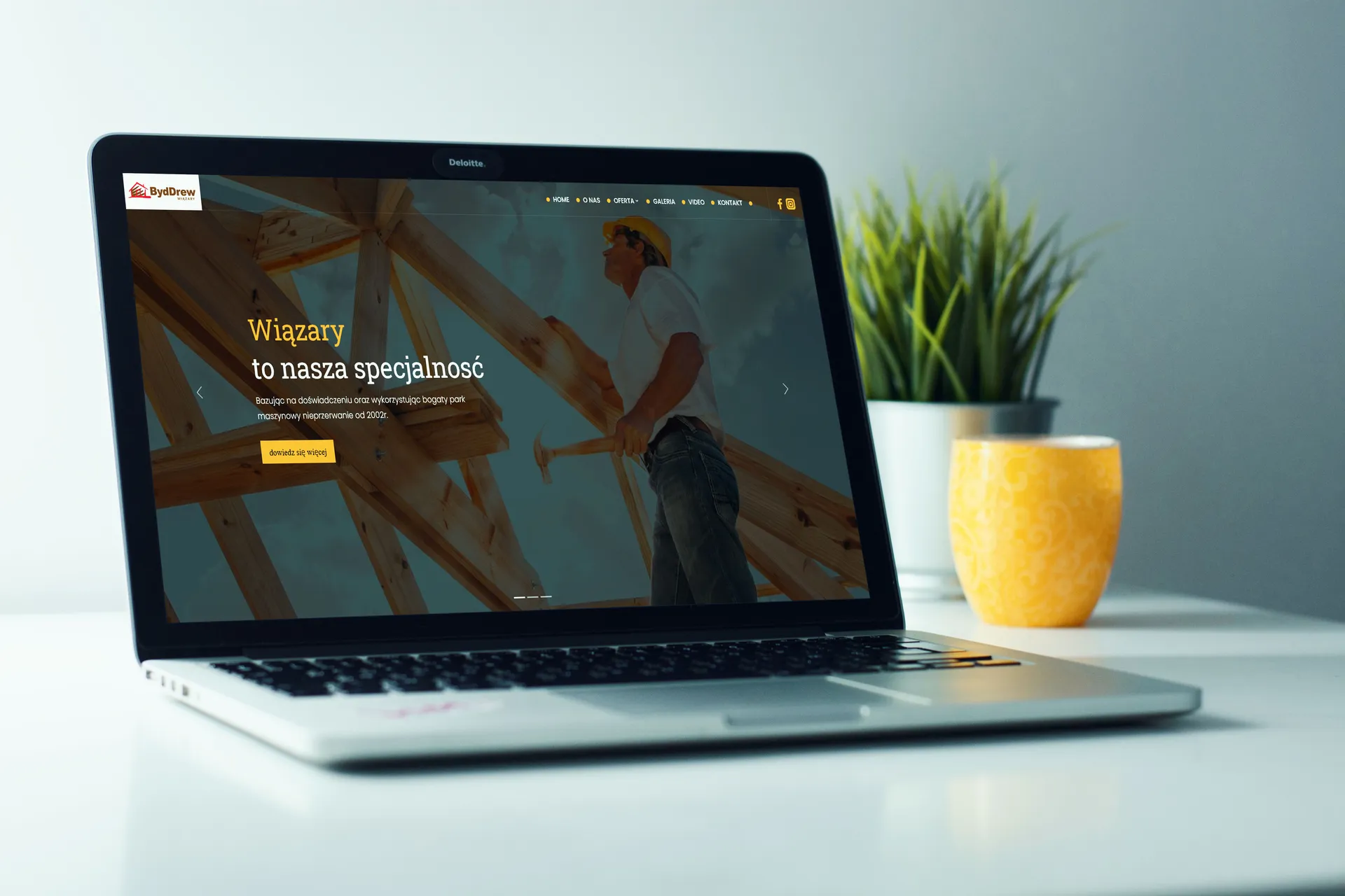 Strona internetowa Byddrewdachy.pl