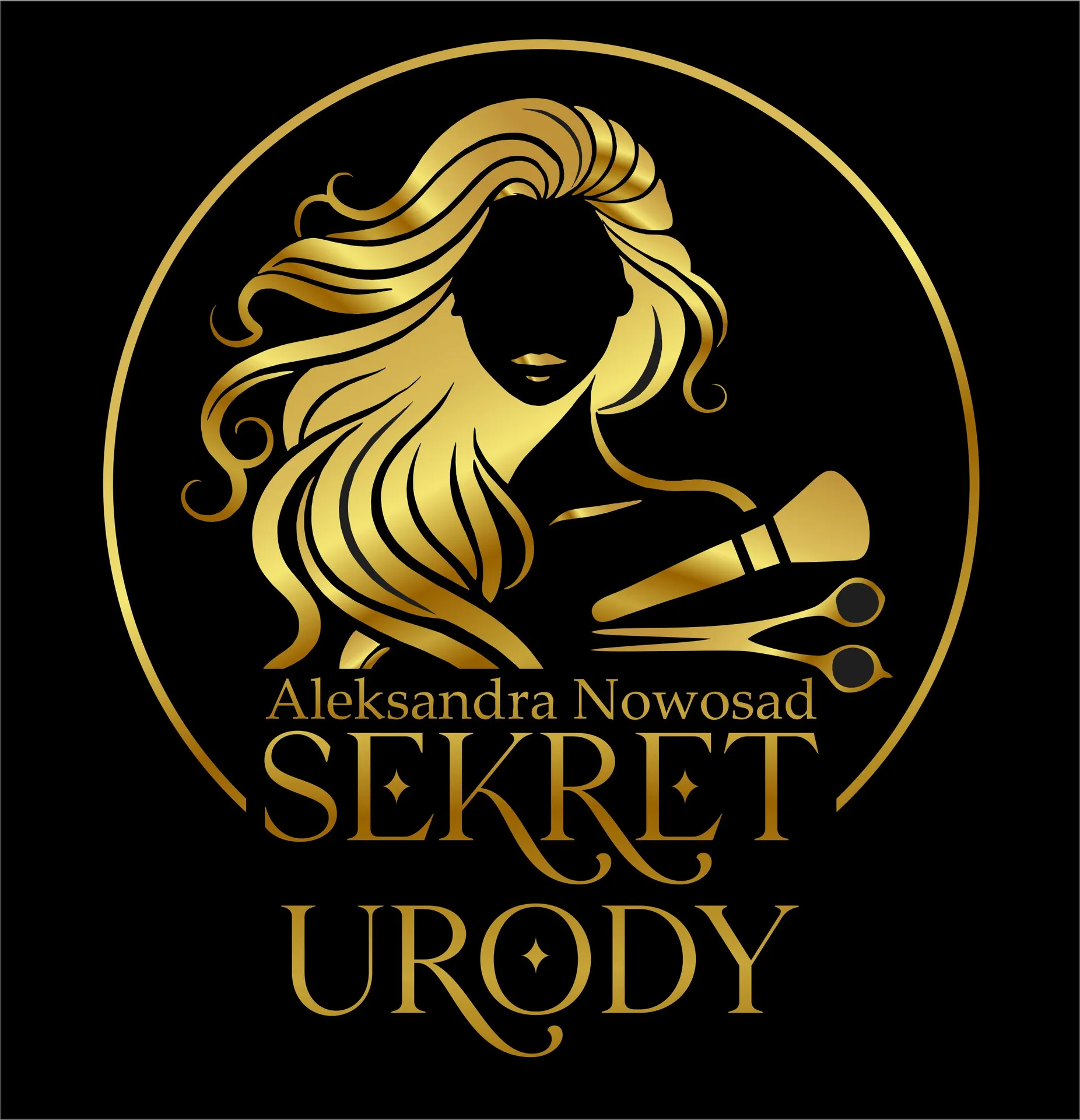 Wykonanie ulotek, logo i wizytówek dla Sekret Urody