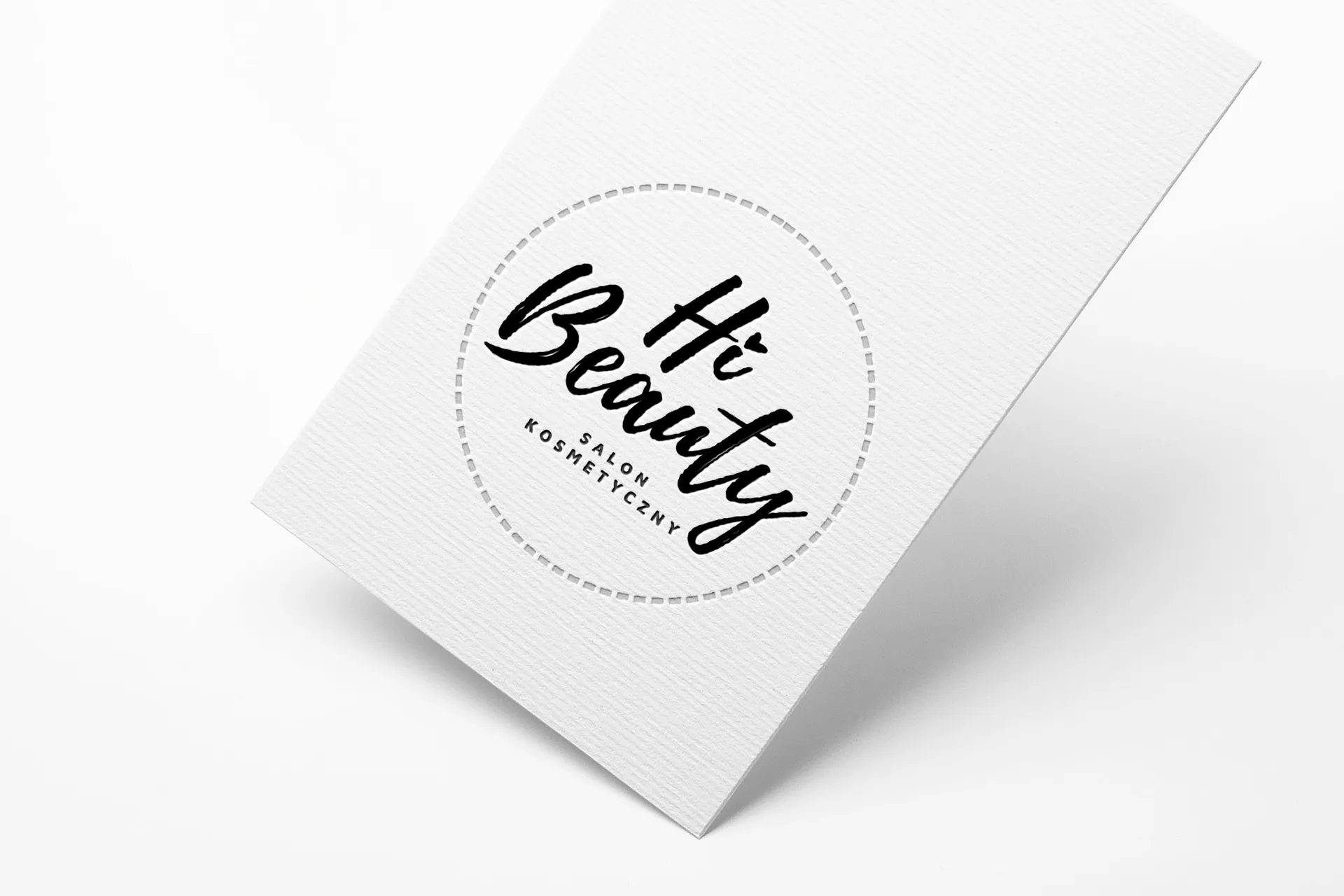 Propozycje projektowe logo dla Hi Beauty