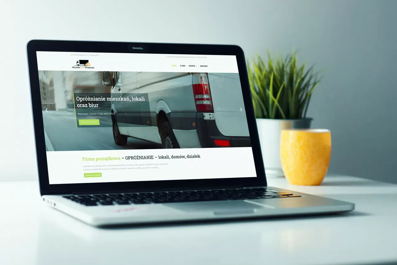 Strona internetowa na zlecenie Art-Media z Warszawy