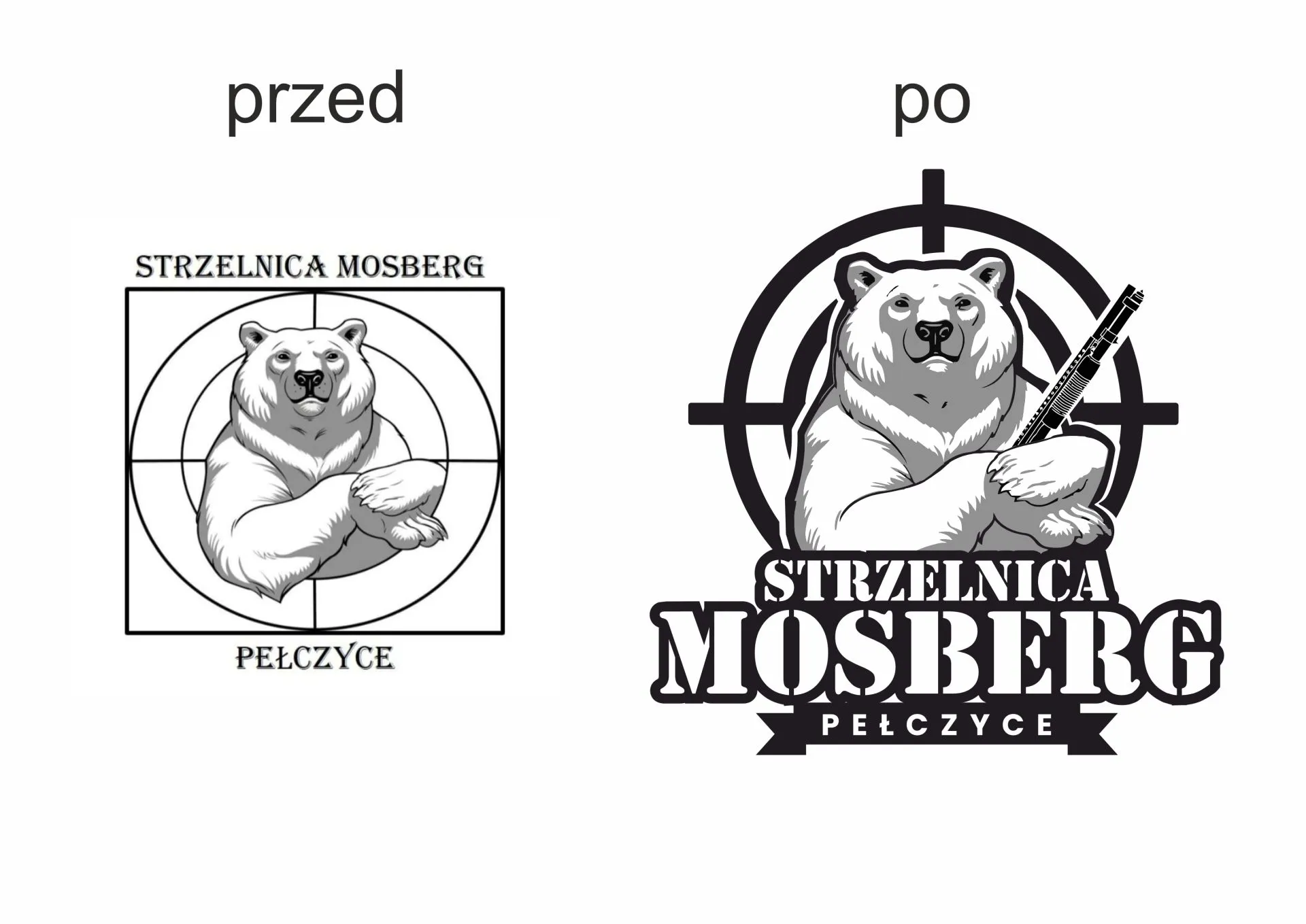 Odświeżenie logo dla Strzelnica Mosberg