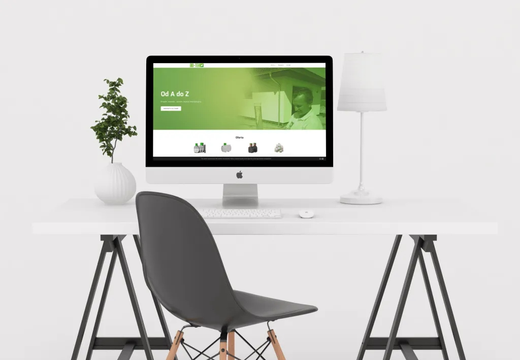 Strona WWW dla firmy Bio-tek
