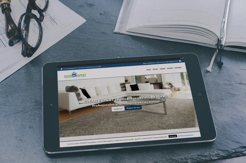 Strona internetowa dla Clean Expert Police