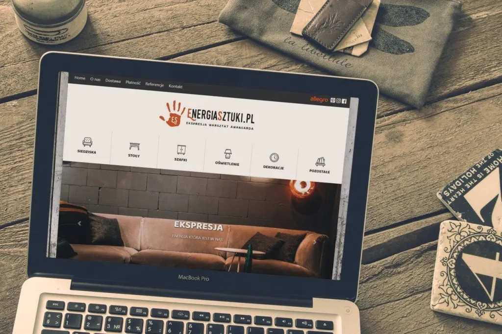 Strona internetowa dla EnergiaSztuki.pl