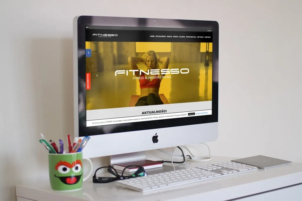 Strona internetowa dla klubu fitness z Polic