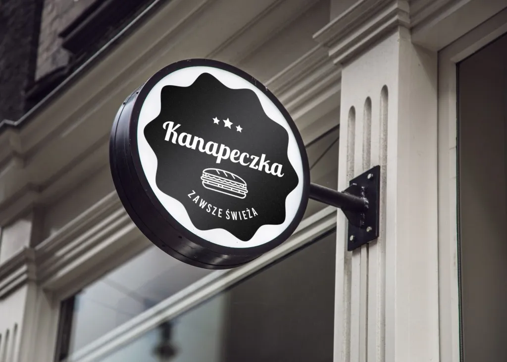 Kanapeczka zawsze świeża! Najnowsza realizacja logo, wizytówki, ulotki i oklejenie witryny