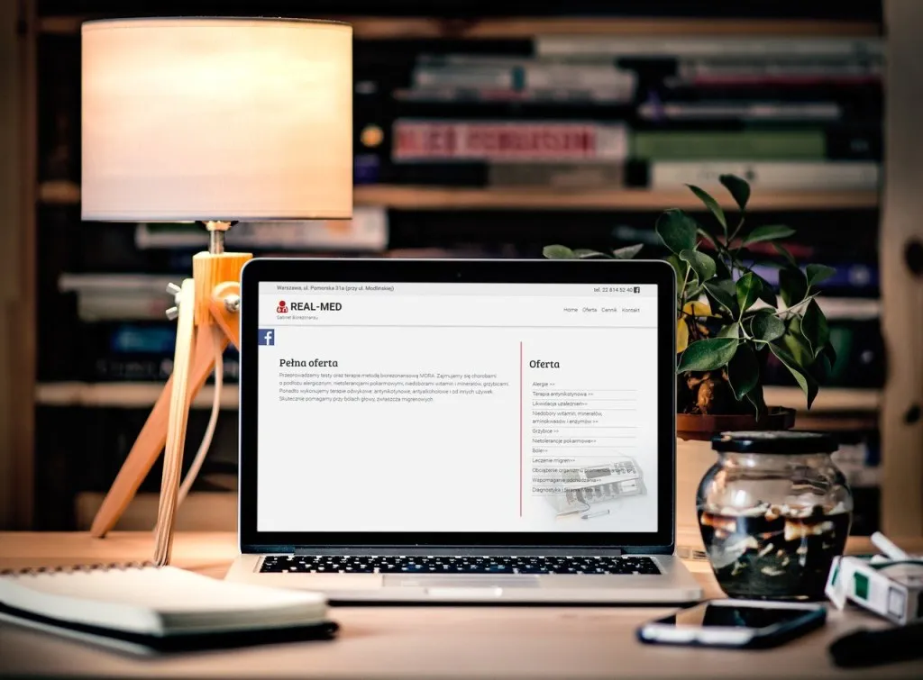 Strona internetowa dla Realmed.pl
