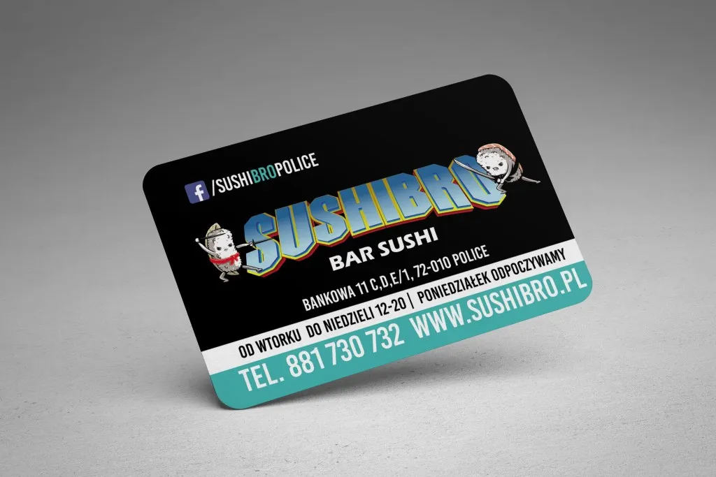wizytówki police