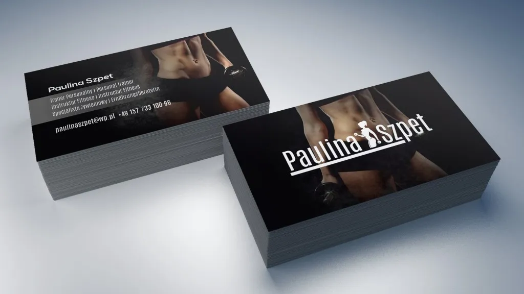 Wizytówki dla Pauliny Szpet