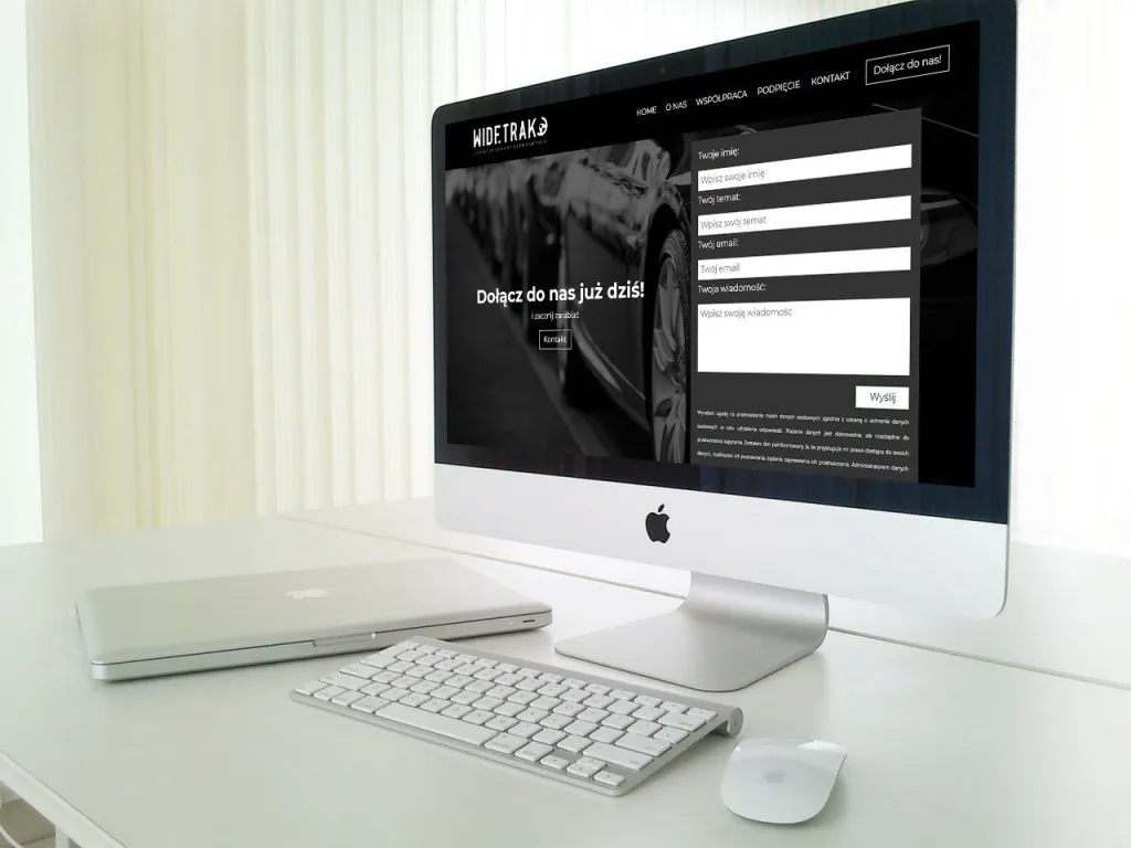 Strona internetowa dla WideTrakGroup.pl