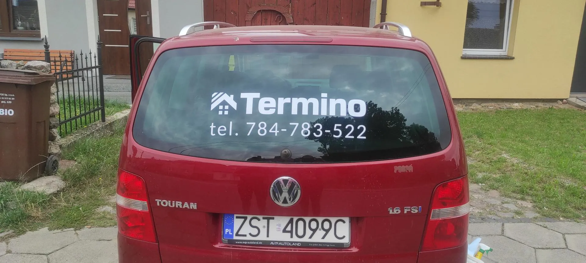 Oklejenie pojazdu dla Termino