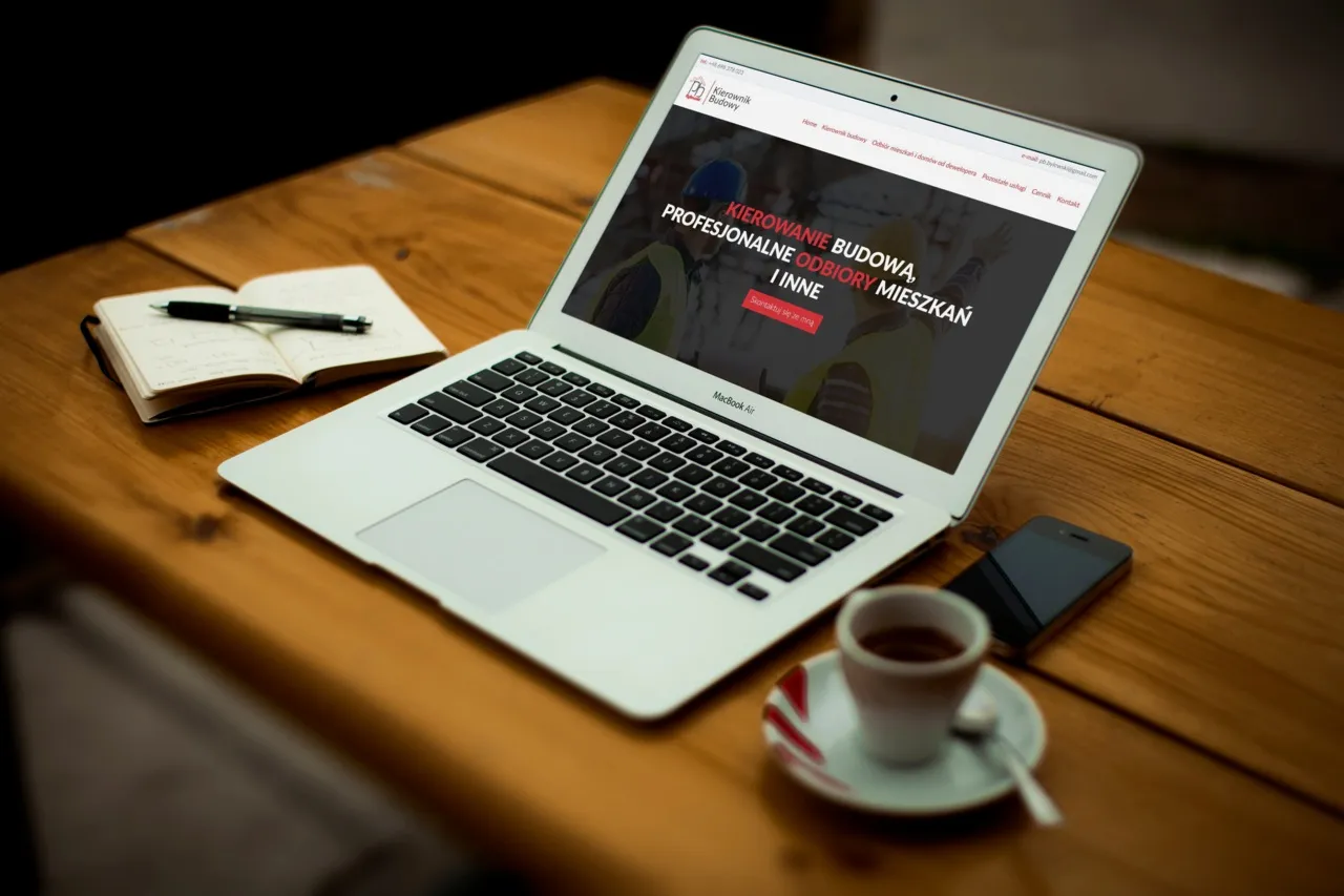 Wykonanie strony internetowej dla PB Bylewski Kierownik Budowy