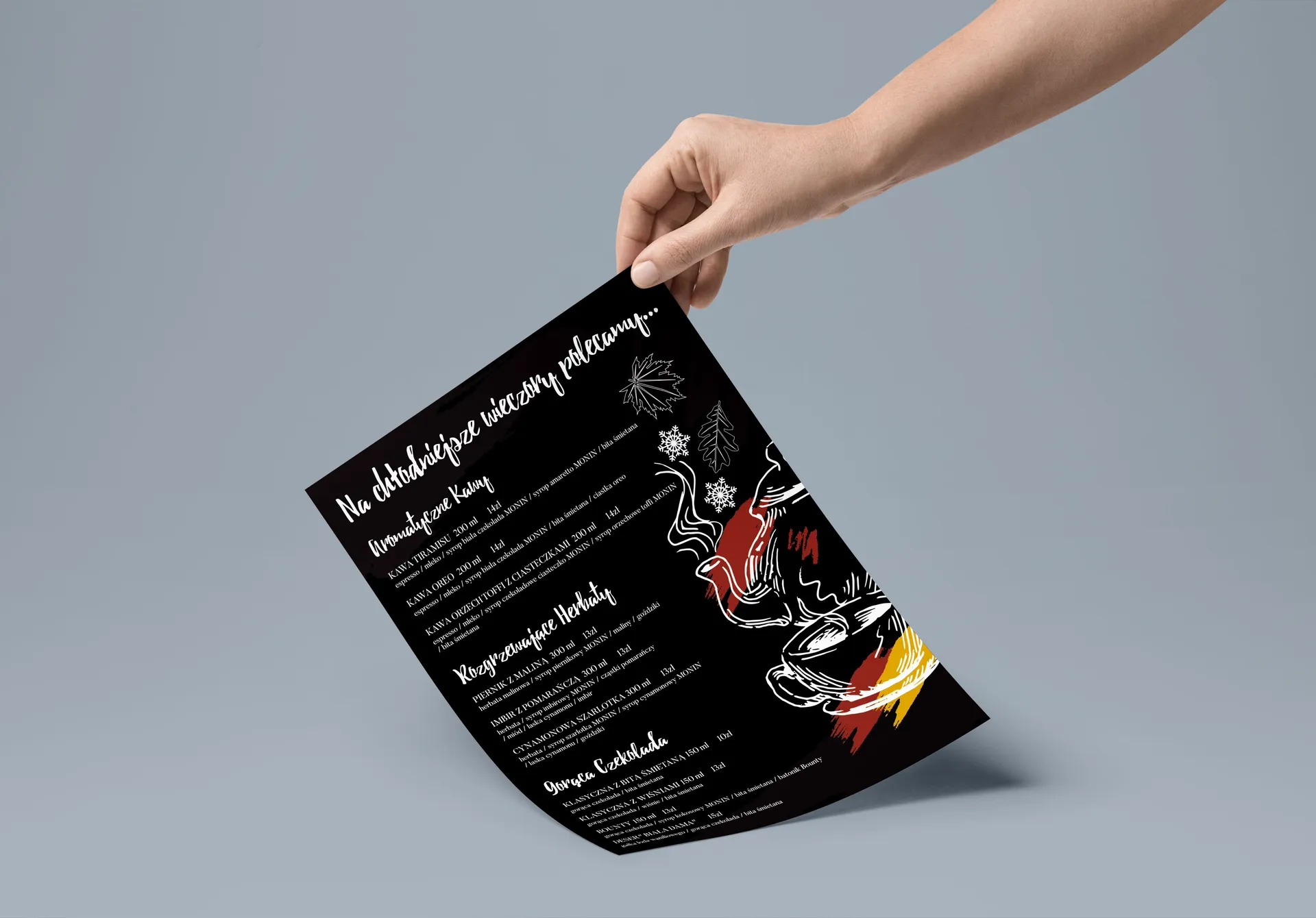 Jesienne menu dla restauracji La Strada